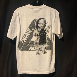 Palace Skateboard U FIgure T-Shirt TEE White SZ Small S Tri Ferg Mens S/S